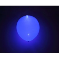 Blå LED 11" latex ballon - 5-Pack